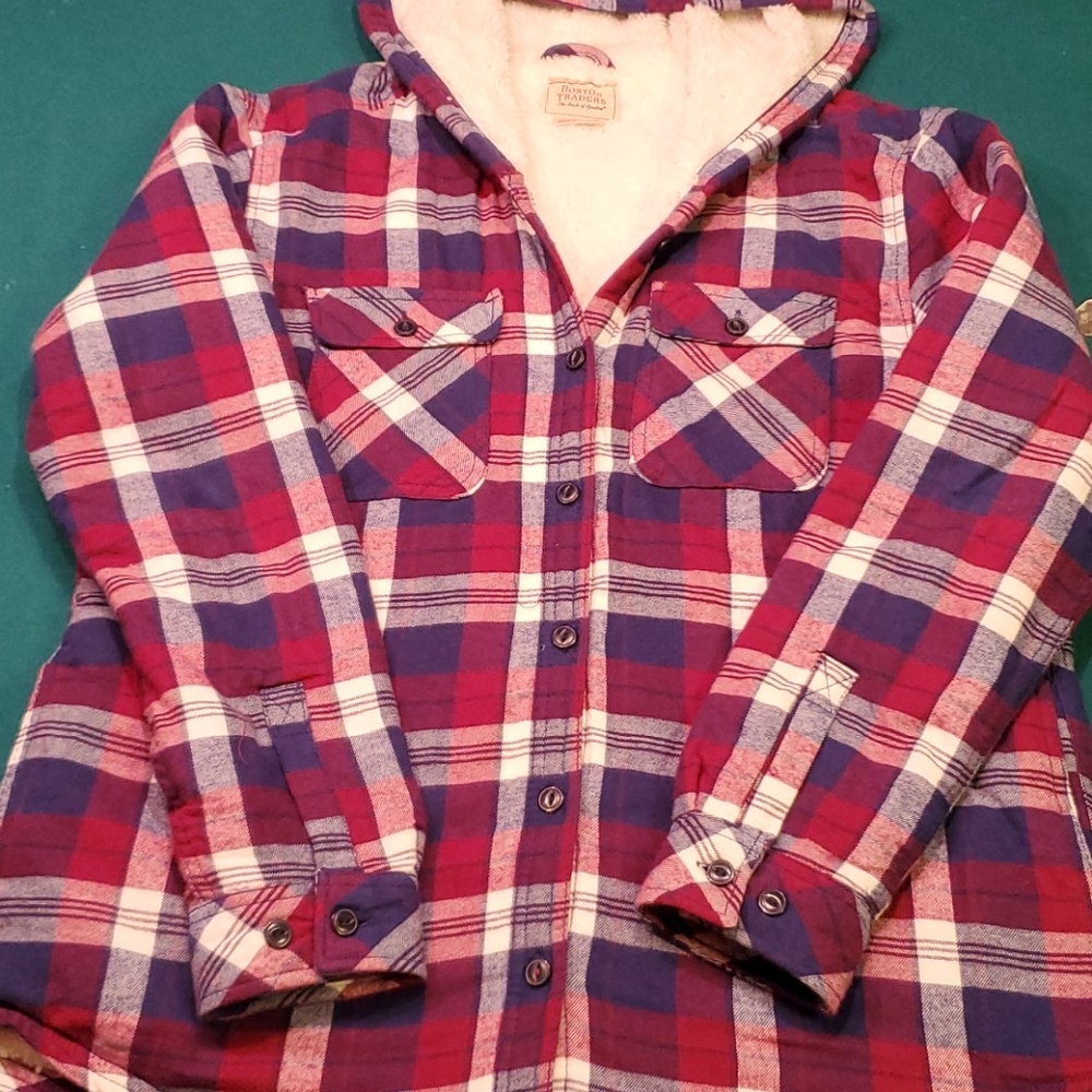 Lined flannel jacket/shirt